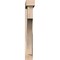 Ekena Millwork Westlake Block Smooth Bracket w/ Offset Brace, Douglas Fir, 5 1/2"W x 32"D x 40"H BKT0604X32X40WTL05SDF - alternate 3